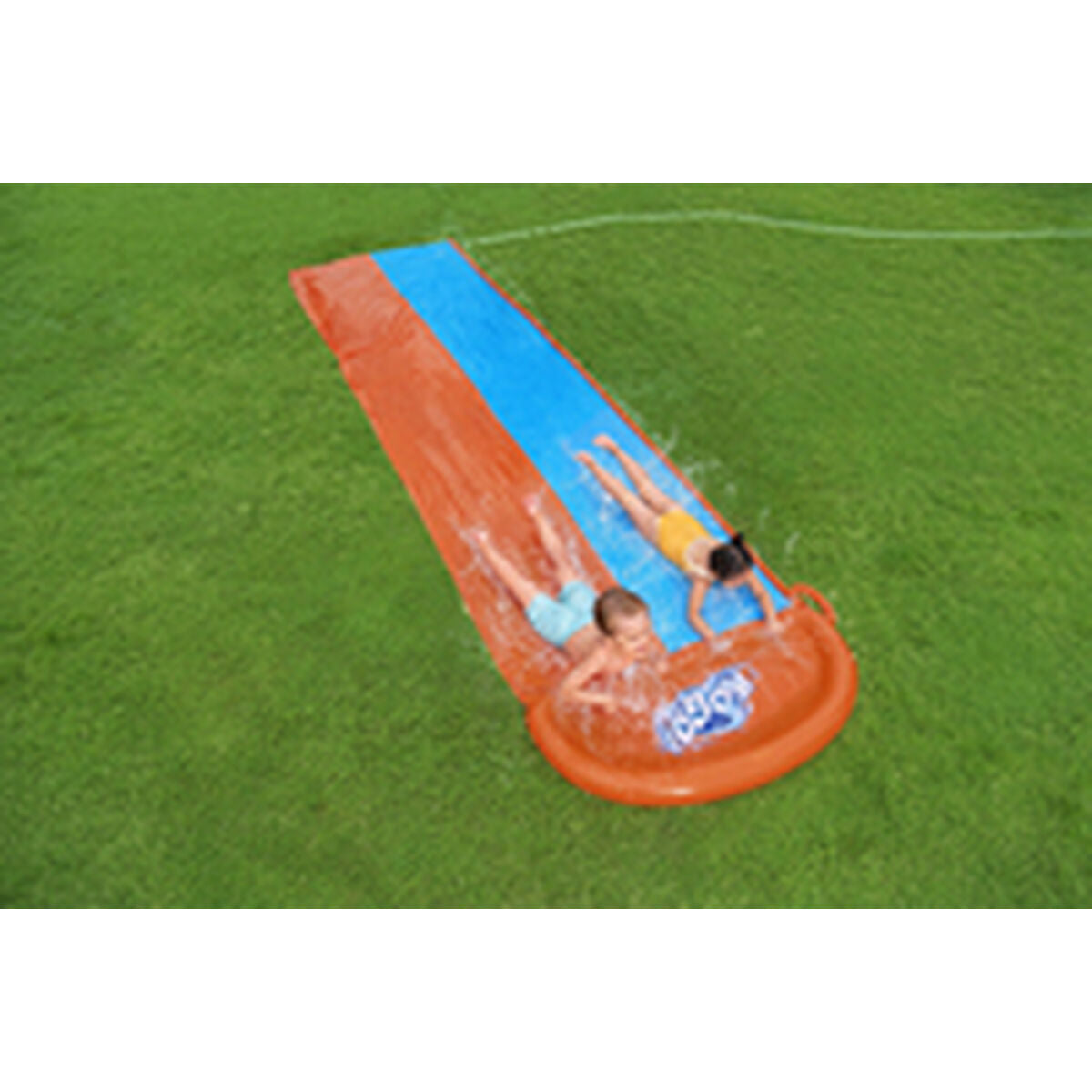 Tobogan acvatic Bestway 488 x 138 cm Glisant Double - Jucarii si jocuri, În aer liber și sport
