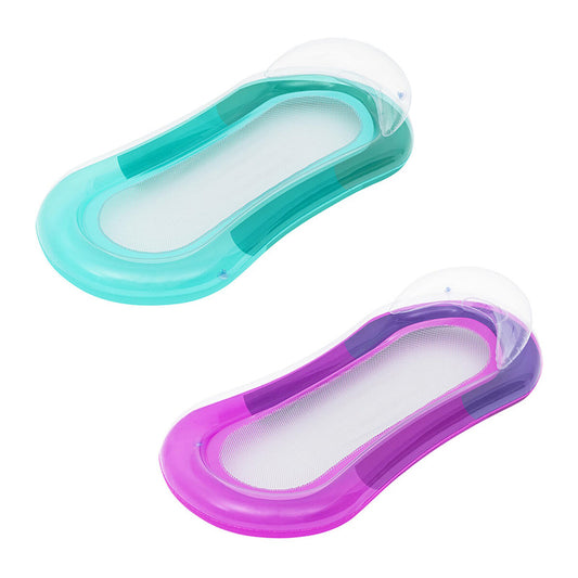 Scaun gonflabil pentru piscină Bestway Aqua 160 x 84 cm Albastru - Jucarii si jocuri, În aer liber și sport