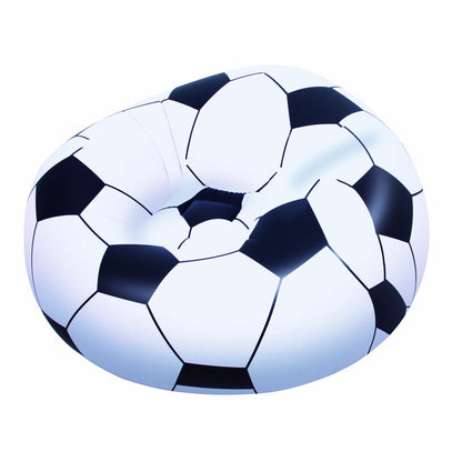 Scaun gonflabil Bestway Multicolor 114 x 112 x 71 cm 112 x 114 x 66 cm Minge de Fotbal - Curte, Mobilier de grădină și accesorii