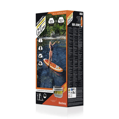 Placă gonflabilă de paddle surf cu accesorii Bestway Hydro-Force Multicolor 274 x 76 x 12 cm - Sport și în aer liber, Sporturi acvatice