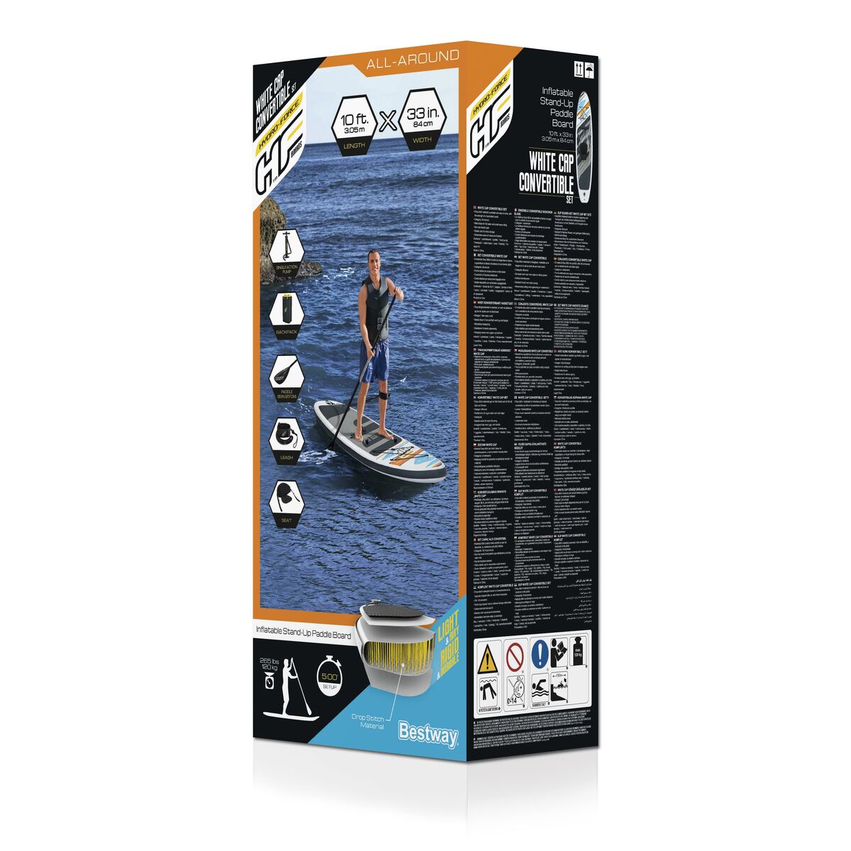 Stand Up Paddle Board Bestway Multicolor - Sport și în aer liber, Sporturi acvatice