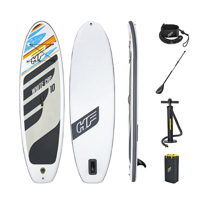 Placă gonflabilă de paddle surf cu accesorii Bestway Hydro-Force Alb 305 x 84 x 12 cm - Sport și în aer liber, Sporturi acvatice