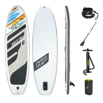 Placă gonflabilă de paddle surf cu accesorii Bestway Hydro-Force Alb 305 x 84 x 12 cm - Sport și în aer liber, Sporturi acvatice