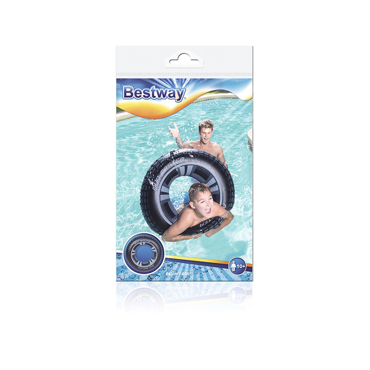 Roată gonflabilă Bestway Multicolor Rueda Ø 91 cm - Jucarii si jocuri, În aer liber și sport