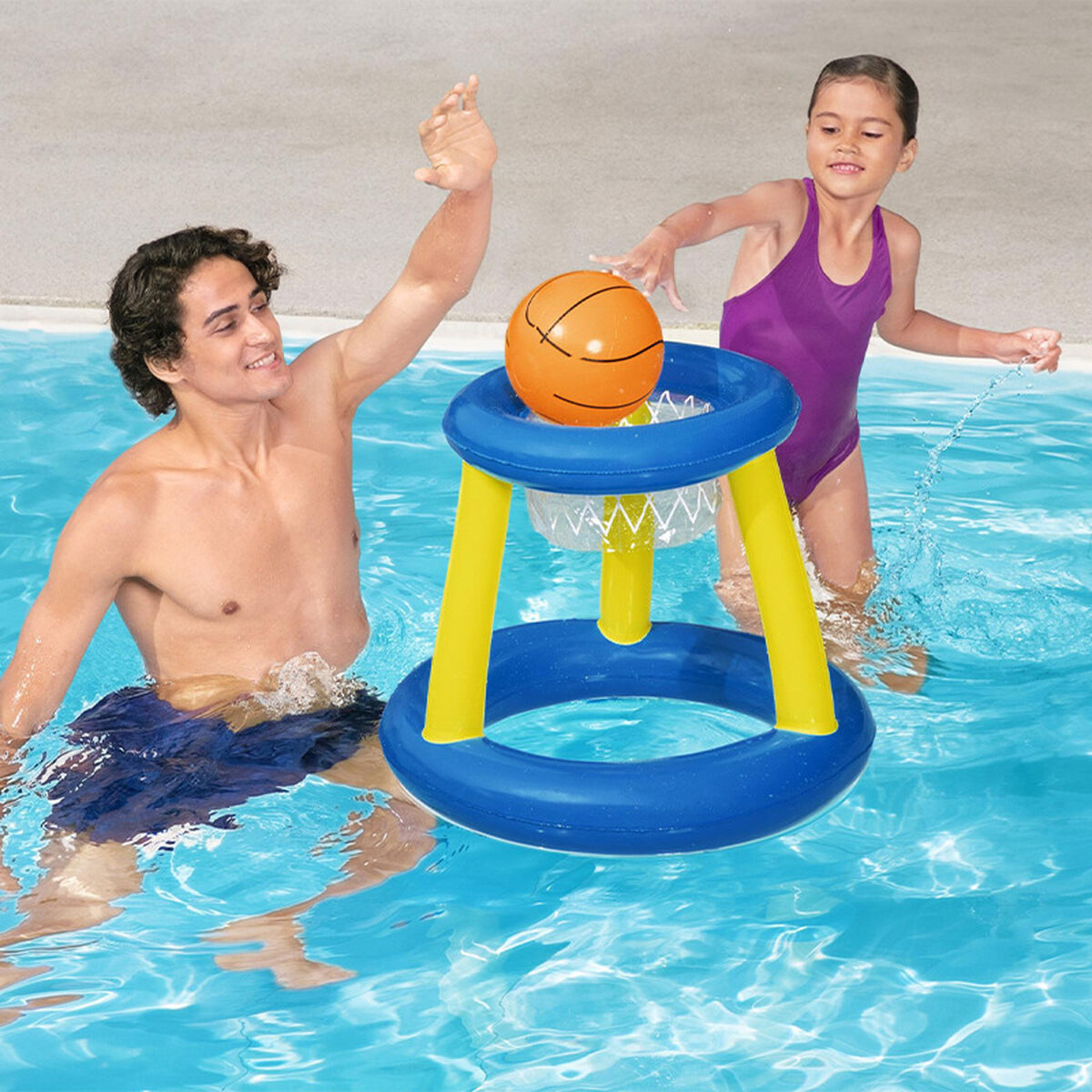 Coș de Baschet Bestway Ø 61 cm Acustic - Jucarii si jocuri, În aer liber și sport