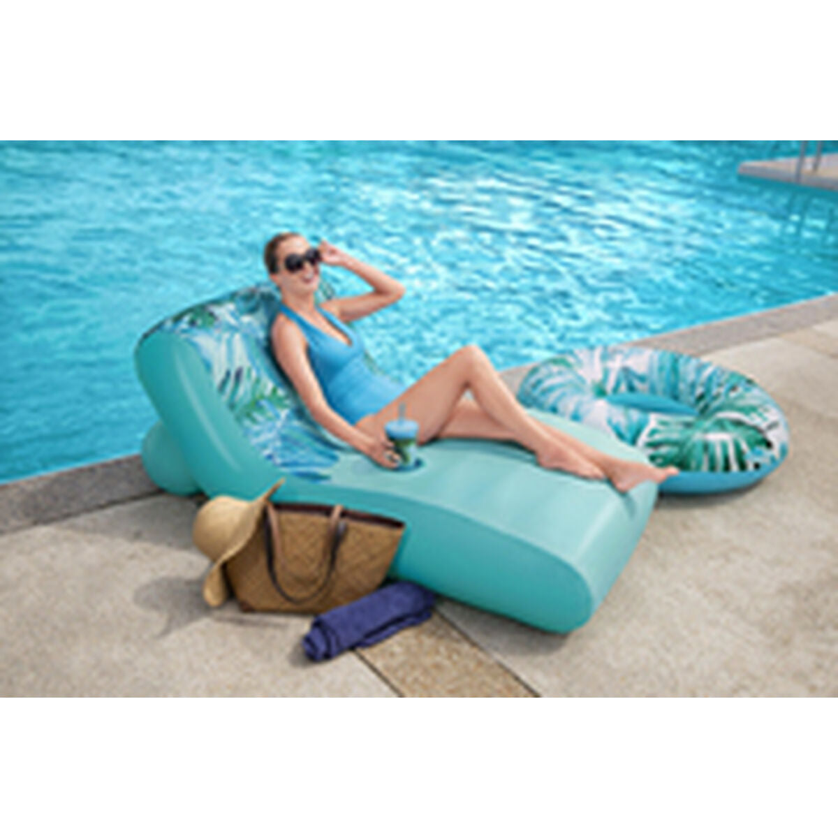Saltea gonflabilă Bestway Luxury 176 x 107 cm - Jucarii si jocuri, În aer liber și sport