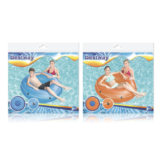 Flotor gonflabil Bestway Albastru Portocaliu Ø 119 cm - Jucarii si jocuri, În aer liber și sport