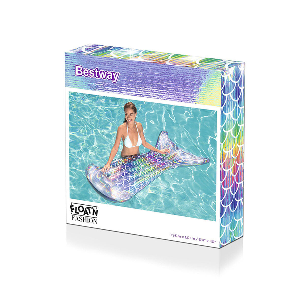 Saltea gonflabilă Bestway Sirenă 193 x 101 cm - Jucarii si jocuri, În aer liber și sport