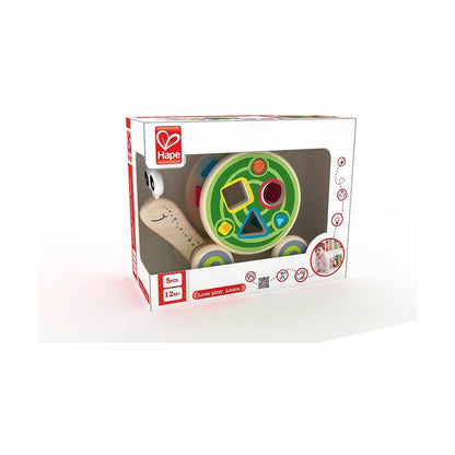 Jucărie interactivă Hape Nestable Snail 30 x 18,6 x 11 cm - Bebelus, Jucăriile copilăriei timpurii