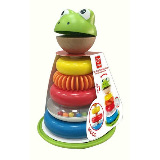 Blocuri Stivuibile Hape Sr Frog Multicolor - Bebelus, Jucăriile copilăriei timpurii
