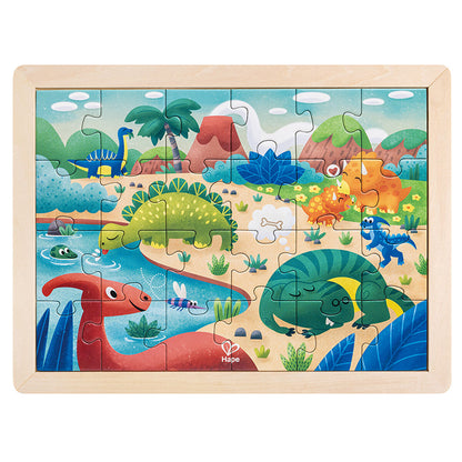 Puzzle Hape Dinozauri - Jucarii si jocuri, Puzzle-uri și puzzle-uri