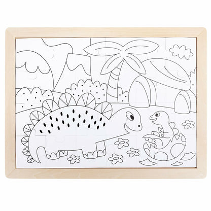 Puzzle Hape Dinozauri - Jucarii si jocuri, Puzzle-uri și puzzle-uri