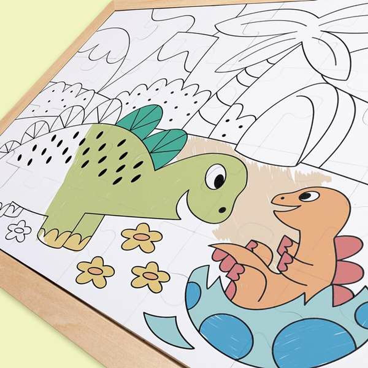 Puzzle Hape Dinozauri - Jucarii si jocuri, Puzzle-uri și puzzle-uri