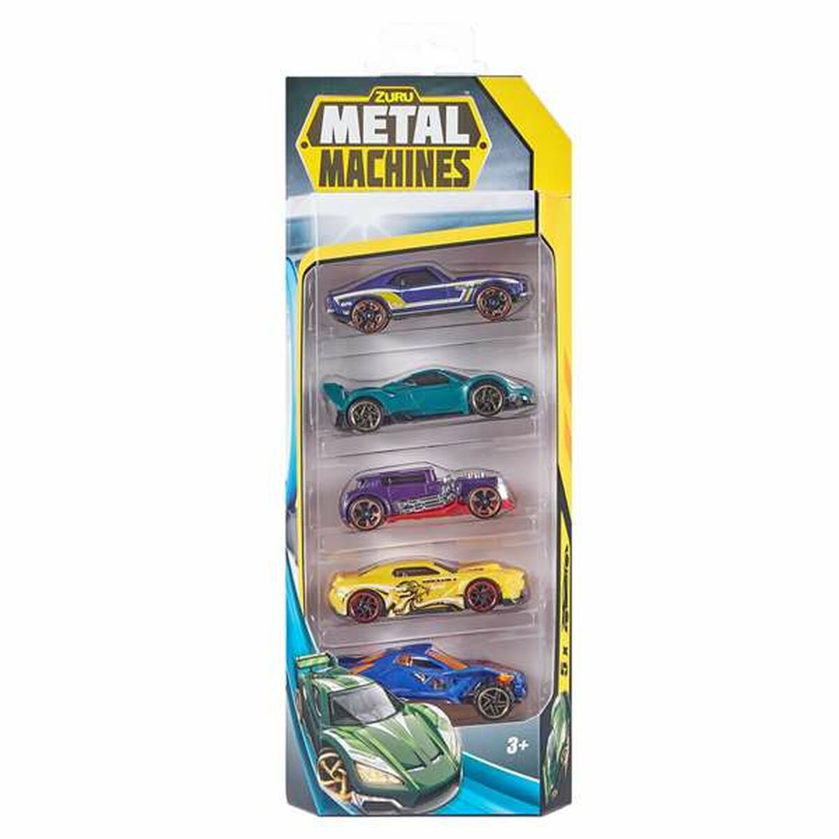 Set de 5 Mașini Zuru Metal Machines - Jucarii si jocuri, Vehicule