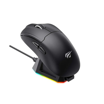 Mouse Gaming cu LED Havit MS979WB Negru Cu imprimeuri - Tehnică de calcul, Accesorii