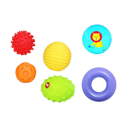 Jucărie pentru copii Fisher Price 6 Piese Multicolor - Bebelus, Jucăriile copilăriei timpurii