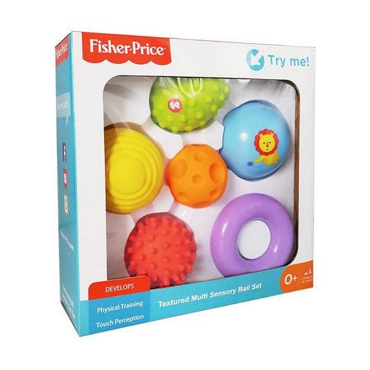 Jucărie pentru copii Fisher Price 6 Piese Multicolor - Bebelus, Jucăriile copilăriei timpurii