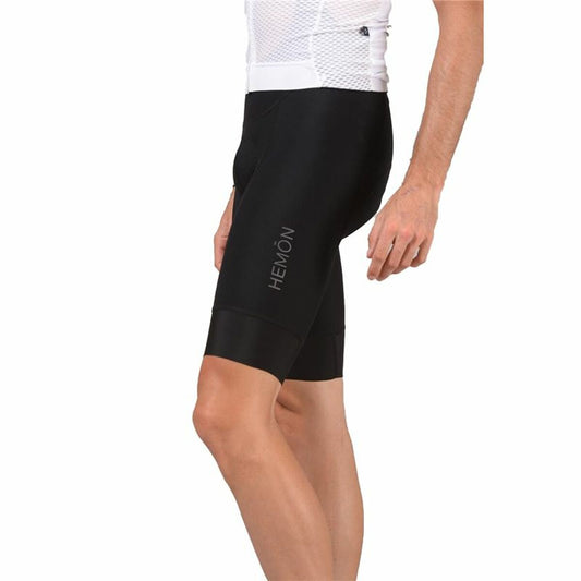 Șort de biciclist Hemon Passo Corto Negru - Sport și în aer liber, Ciclism