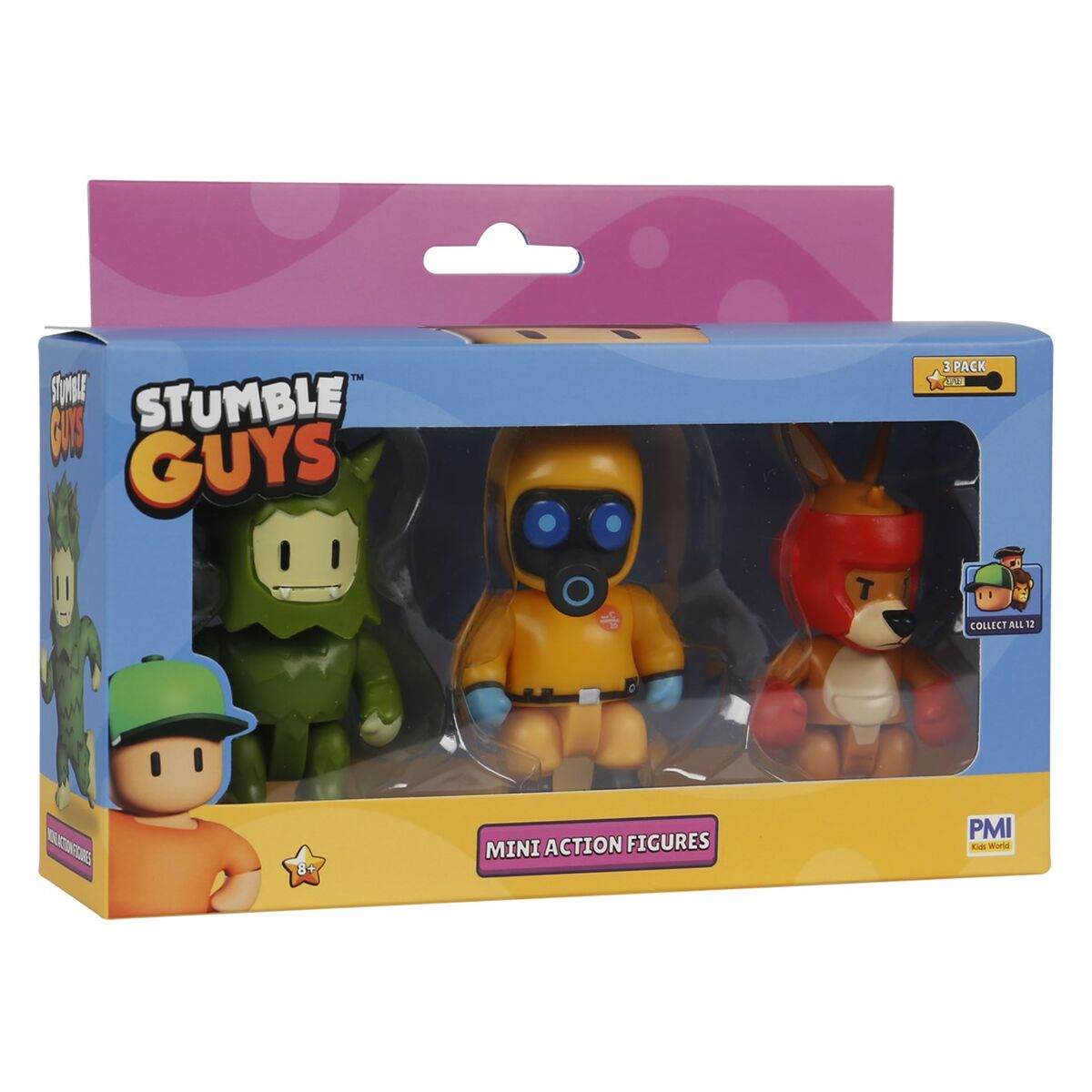 Figurine de Acțiune PMI Kids World S2 MINI ACTION FIGURES - 3 PACK VER.B - Jucarii si jocuri, Păpuși și figurine