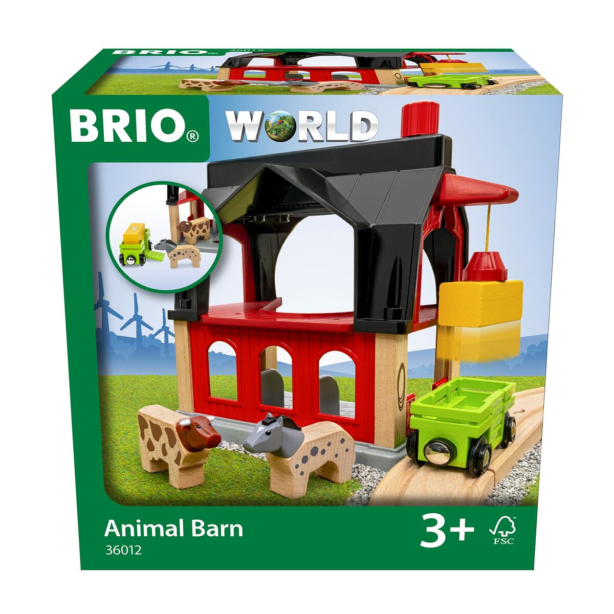 Set de jucării Ravensburger Animal barn Lemn - Jucarii si jocuri, Jocuri și accesorii