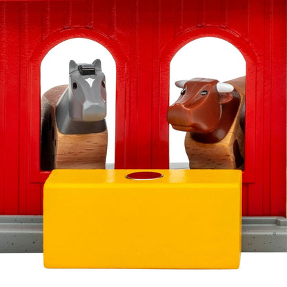 Set de jucării Ravensburger Animal barn Lemn - Jucarii si jocuri, Jocuri și accesorii