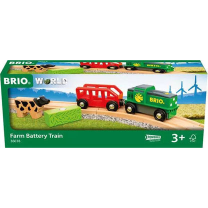 Tren Brio Farm battery train - Jucarii si jocuri, Vehicule