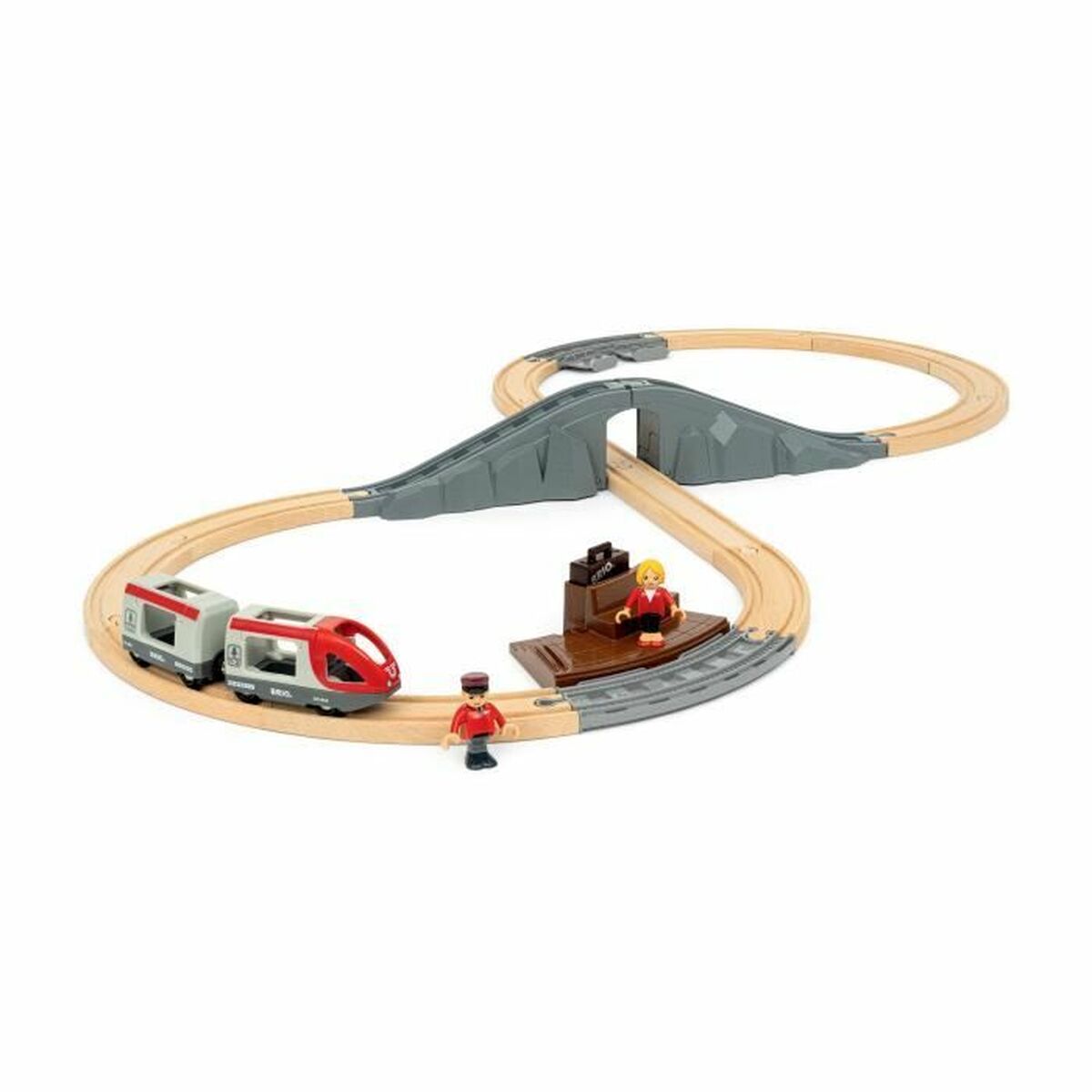 Playset Brio StarterTravel train set - Jucarii si jocuri, Vehicule