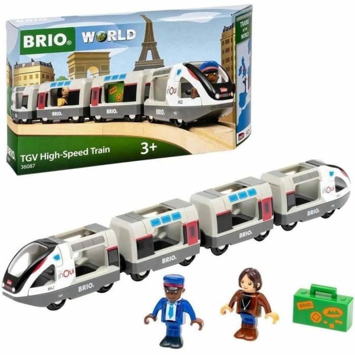 Tren Brio TGV High-Speed Train - Jucarii si jocuri, Vehicule