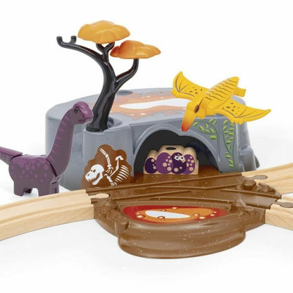 Antrenează-te cu Circuitul Brio Aventure Dinosaure - Jucarii si jocuri, Vehicule
