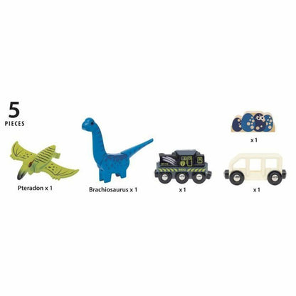 Tren Brio Dinosaur Battery train - Jucarii si jocuri, Vehicule