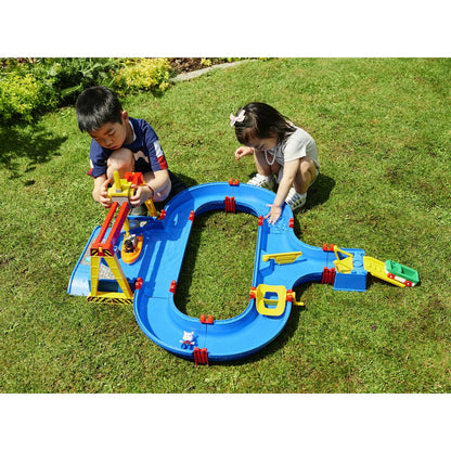 Circuit AquaPlay Port a Container + 3 ani Acustic - Jucarii si jocuri, Vehicule