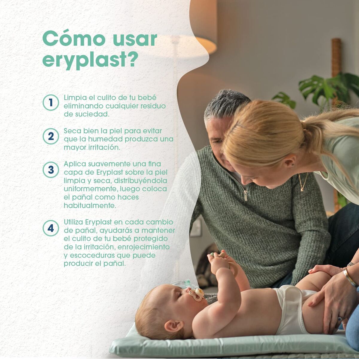 Cremă Protecție Scutec Eryplast ERYPLAST 125 g - Sănătate și îngrijire personală, Îngrijirea copiilor și puericultură