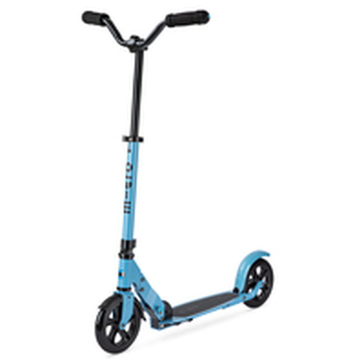 Trotinetă Scuter Micro Speed Deluxe Albastru Verde Gri Argintiu - Sport și în aer liber, Mobilitate urbană