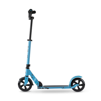 Trotinetă Scuter Micro Speed Deluxe Albastru Verde Gri Argintiu - Sport și în aer liber, Mobilitate urbană