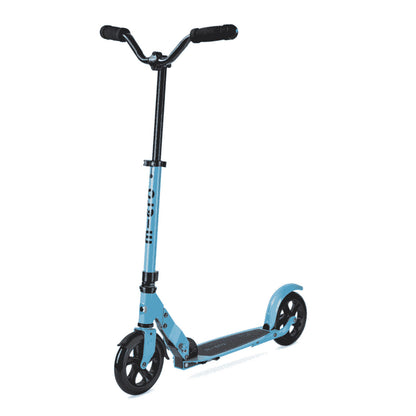Trotinetă Scuter Micro Speed Deluxe Albastru Verde Gri Argintiu - Sport și în aer liber, Mobilitate urbană