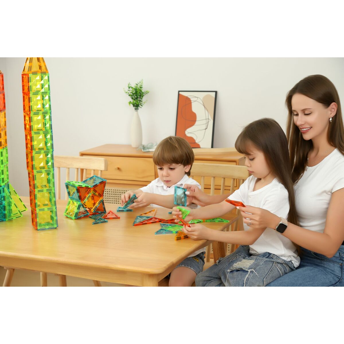 Joc Educativ Geomag 16 Piese - Jucarii si jocuri