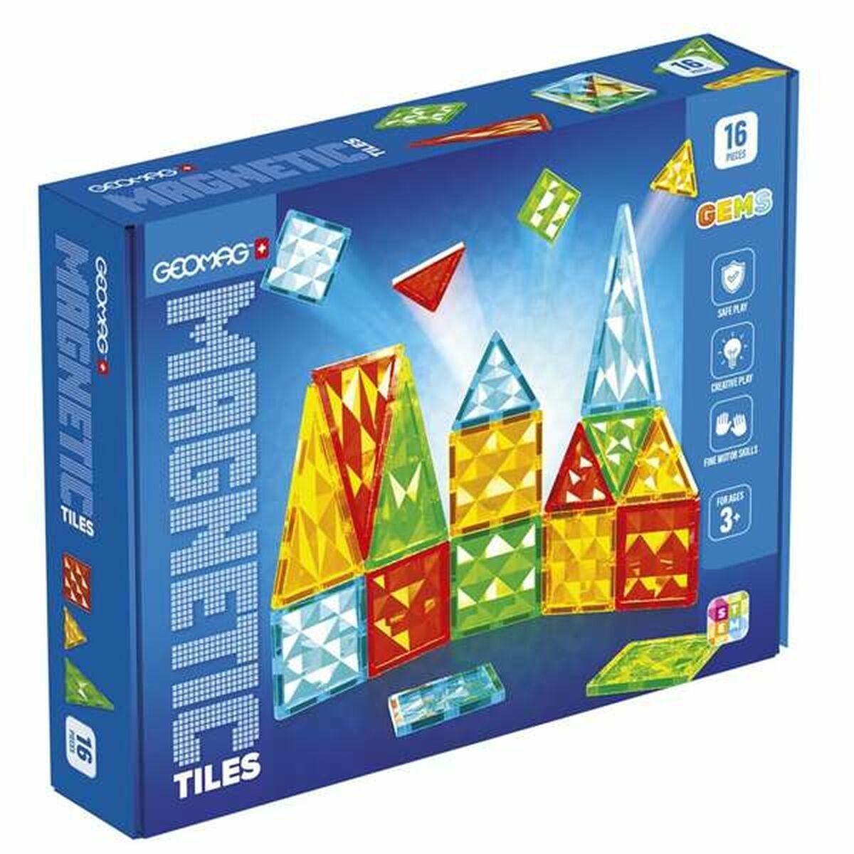 Joc Educativ Geomag 16 Piese - Jucarii si jocuri