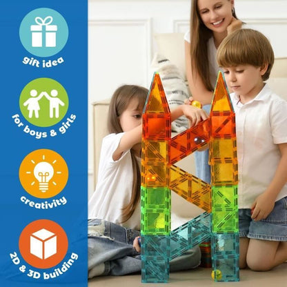 Joc Educativ Geomag Magnetic Tiles - Jucarii si jocuri