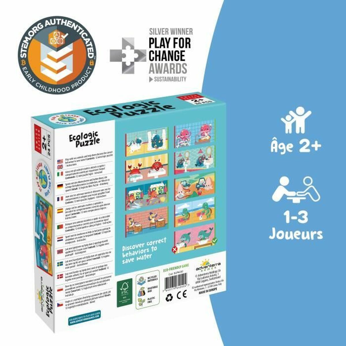 Puzzle Adventerra - Jucarii si jocuri, Puzzle-uri și puzzle-uri