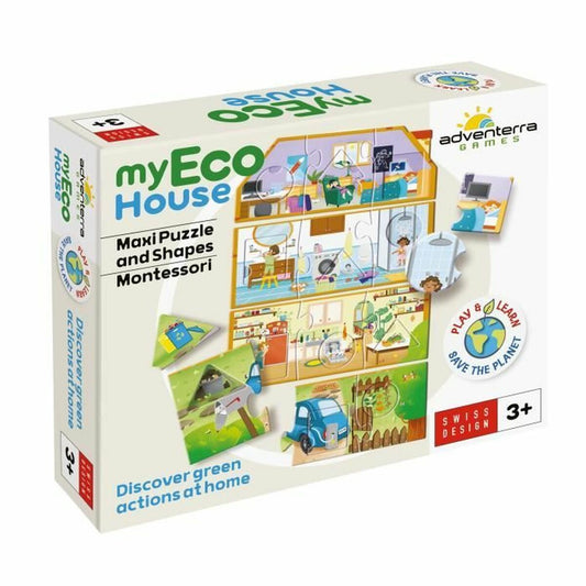 Puzzle Adventerra Montessori - Jucarii si jocuri, Puzzle-uri și puzzle-uri