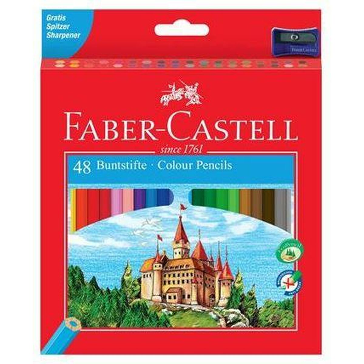 Creioane culori Faber-Castell Multicolor 3 Piese - Birou și papetărie, Arte și Meserii