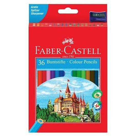 Creioane culori Faber-Castell Multicolor 4 Piese - Birou și papetărie, Arte și Meserii