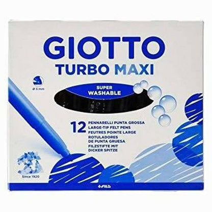Set de Carioci Giotto Turbo Maxi Galben (5 Unități) - Birou și papetărie, Pixuri, creioane și articole de scris