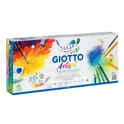 Set pentru desen Giotto Artiset 65 Piese Multicolor - Jucarii si jocuri, Activități creative