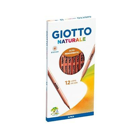 Creioane culori Giotto Multicolor 12 Piese (10 Unități) - Birou și papetărie, Arte și Meserii
