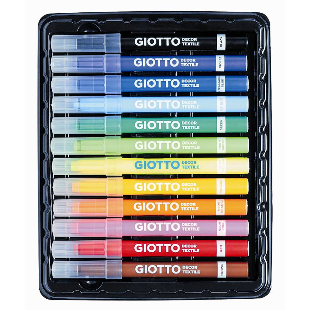 Set de Carioci Giotto F49490000 Multicolor (12 Piese) - Birou și papetărie, Pixuri, creioane și articole de scris