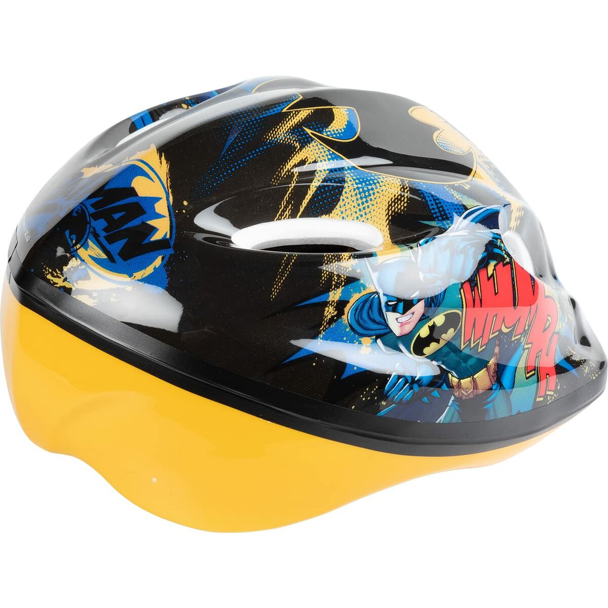 Cască de Ciclism pentru Copii Batman CZ10955 M Negru/Galben - Sport și în aer liber, Ciclism