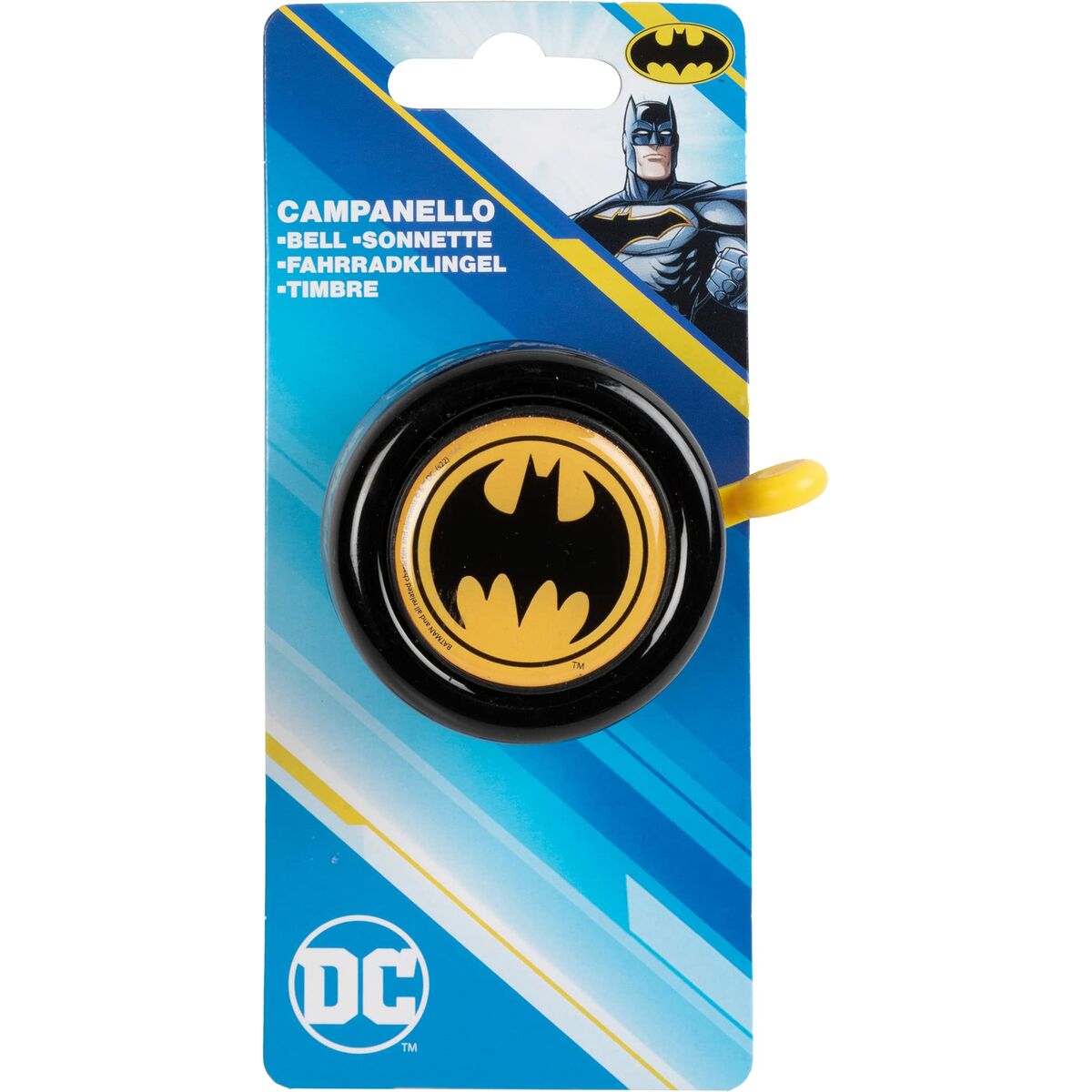 Buzunar pentru biciclete pentru copii Batman CZ10963 Negru/Galben - Sport și în aer liber, Ciclism