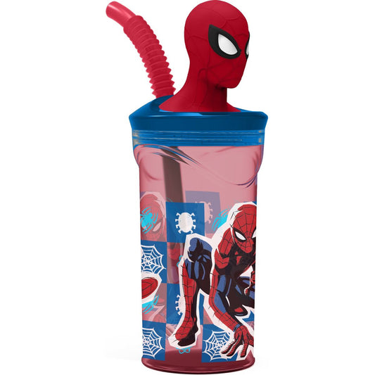 Pahar cu Pai Spider-Man CZ11338 3D - Bebelus, Alăptarea și hrănirea