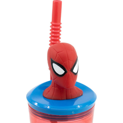 Pahar cu Pai Spider-Man CZ11338 3D - Bebelus, Alăptarea și hrănirea